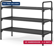 Kitsure Shoe Rack for Closet, Sturdy Shoe Storage for Entryway, Space-Saving Sho