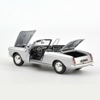 Peugeot 404 Cabriolet Silber 1967 Norev 184835 1:18 Roadster Argent Lhd