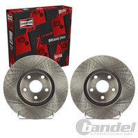 2X Champion Bremsscheiben 275Mm BelÜFtet Vorne Passend FüR Toyota Celica