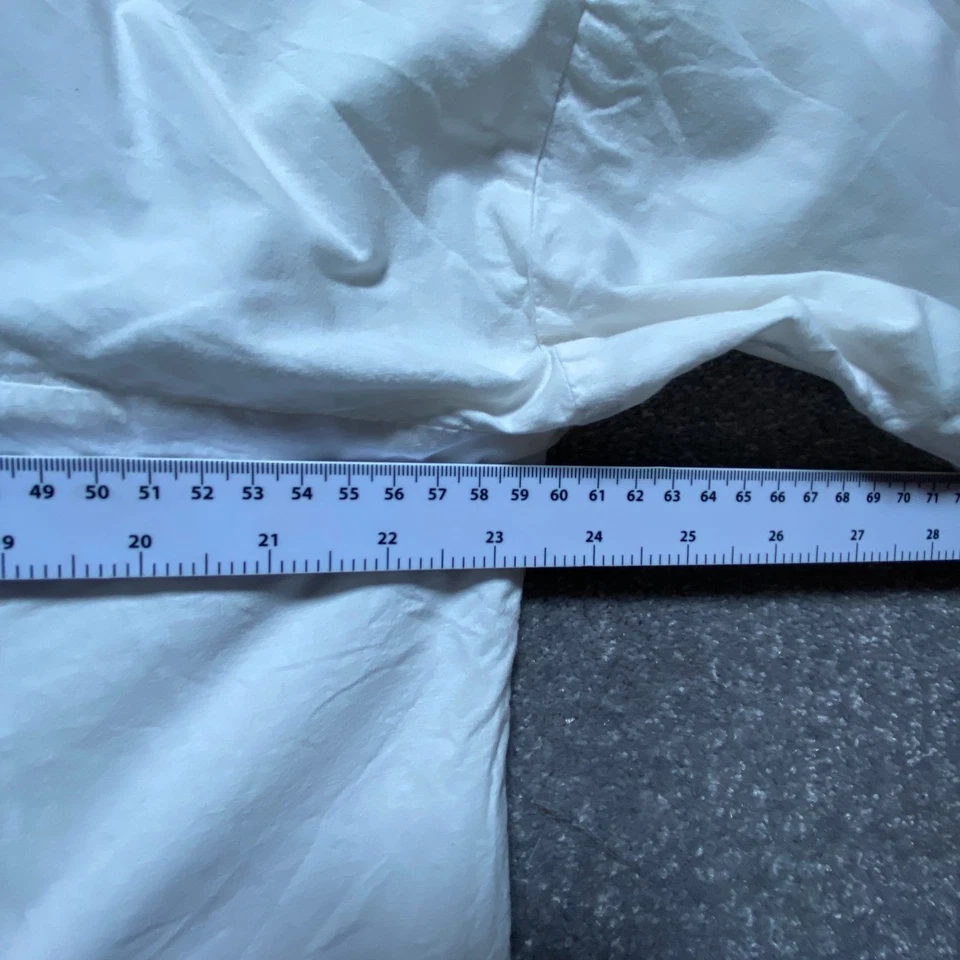 Camisa Vero Moda Feminina Pequena Branca Oversized Manga Longa Algodão - Imagem 3 de 4