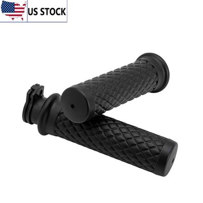 1'' Cable Throttle & Hand Grips For Honda VT1100 VTX1800 VT750 VT1300 VRX400 US