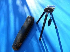 Vintage Vivo Tripod With LEather Case
