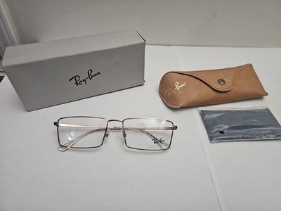 Ray-Ban Unisex Eyeglass Frames Emy 0RX6541 In Copper Size 58