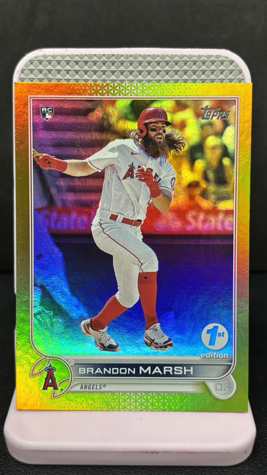 2022 Topps Series 1 1st Edition Gold Brandon Marsh #243 Rookie RC