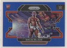 2022 Panini Prizm WWE Blue Prizm 127/199 Malik Blade #94 ay9