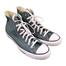 Converse Chuck Taylor All Star High Top Shoes Men's 13 Women's 15 Nature Green
