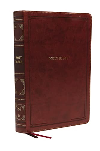 NKJV Holy Bible, Super Giant Print Reference Bible, Brown Leathersoft, 43,000 - Image 6