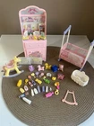 Barbie Vintage 2002 Happy Family Nursery Playset Baby Mattel Accessories Lot