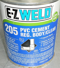 E-Z WELD 205 PVC CEMENT 32oz