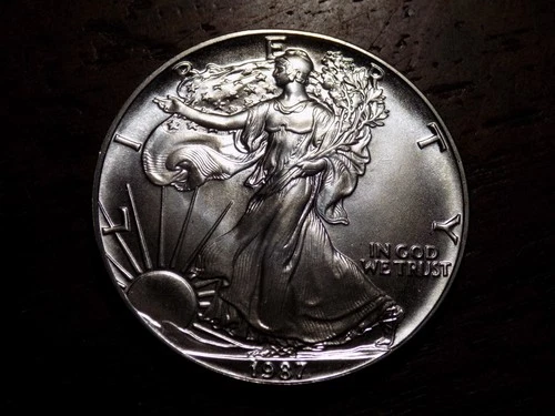 1987 American Silver Eagle - Gem BU Blazer!
