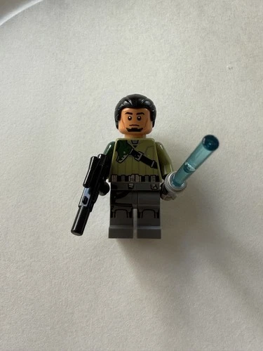 LEGO Star Wars Kanan Jarrus with BLACK HAIR and Eyebrows  sw0577, from set 75053