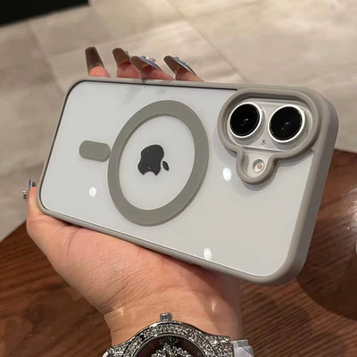 For iPhone  17 16 15 14 13 12 Pro Max Plus Case Luxury Clear MagSafe Magnetic .
