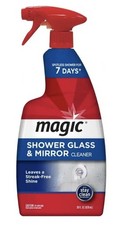 Magic SHOWER GLASS MIRROR Mold Stains CLEANER Fog Free & Spotless 28 oz. Pack 0.89 per fl oz