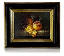 Hamid Mehrnia – kleines Obststillleben - Öl auf Leinwand - signiert - gerahmt
