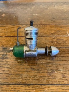 ED 1.46 'Hornet' air cooled non radio controlled model aero diesel engine.