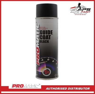Guide Coat Black Spray Aerosol - 500ml - Promatic