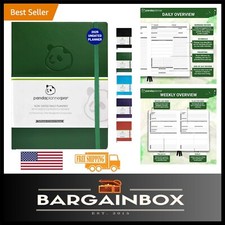 The INTJ Balance: Logic, Emotion, and Personal Growth Elegant 8.5"x11" Undated Daily Planner with Hourly Schedule & Gratitude