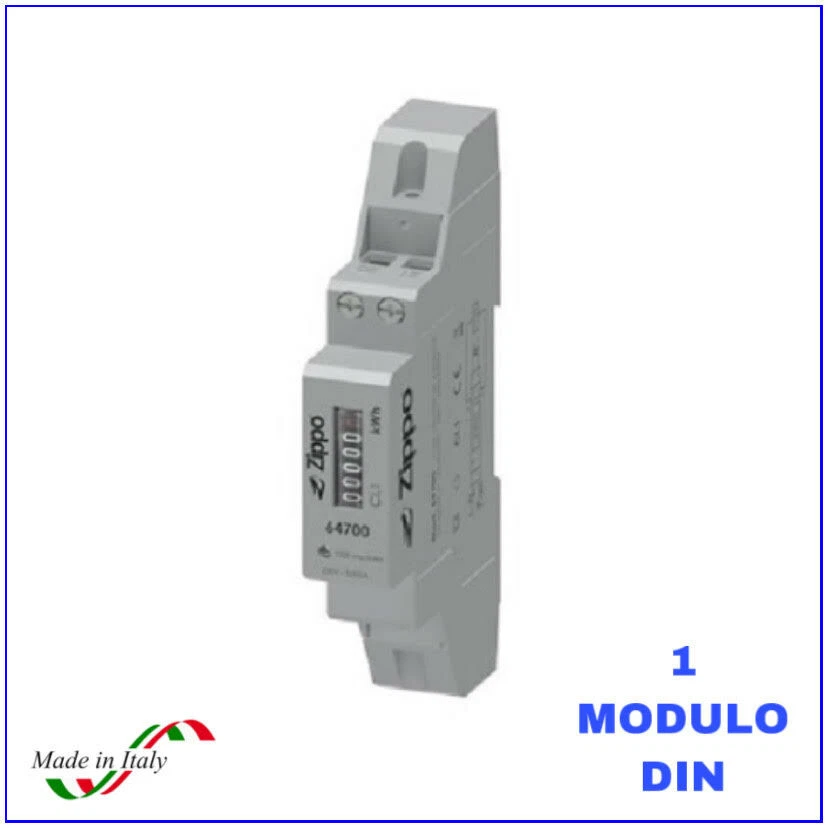 ZIPPO Contatore di energia elettrica elettrico monofase kw corrente meccanico 50A 220V