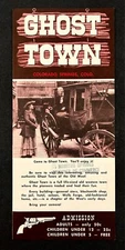 1960s Ghost Town Colorado Springs Old West Pioneer City Vintage Travel Brochure