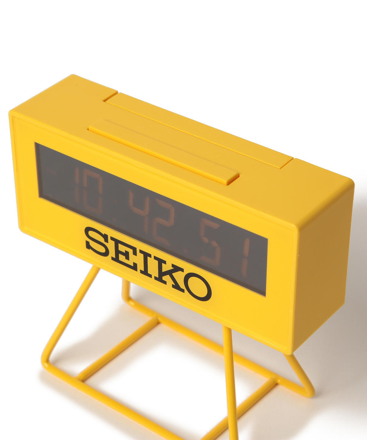 Seiko Lunar Miniature Marathon Mini Timer Alarm Clock QHL062YLH for sale  online | eBay