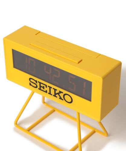 Brand New Unused Seiko Miniature Marathon Mini Timer Alarm Clock QHL062Y SQ815Y - Picture 2 of 5
