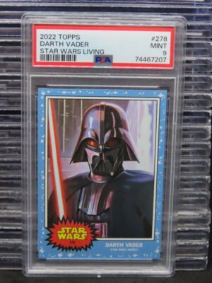 2022 Topps Star Wars Living Set Darth Vader #278 PSA 9 MINT | eBay