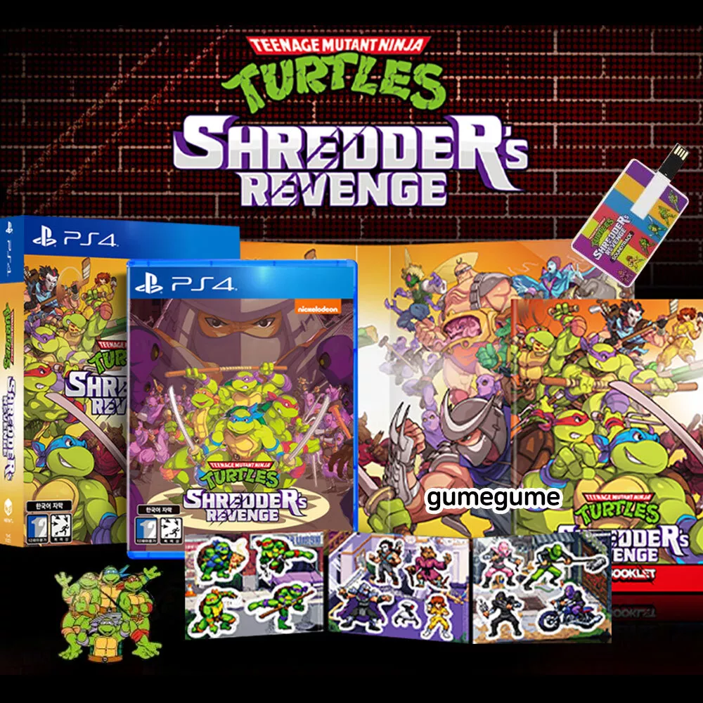 Teenage Mutant Ninja Turtles: Shredder's Revenge - Special Edition (PS –  Signature Edition Games