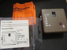 BUSCH JÄGER für Serie LX Raumthermostat Thermostat 0131-0-0045 Braun