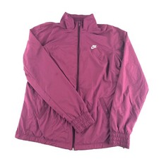 Vintage Y2K Nike Womens XL Full Zip Jacket Windbreaker Embroidered Logo