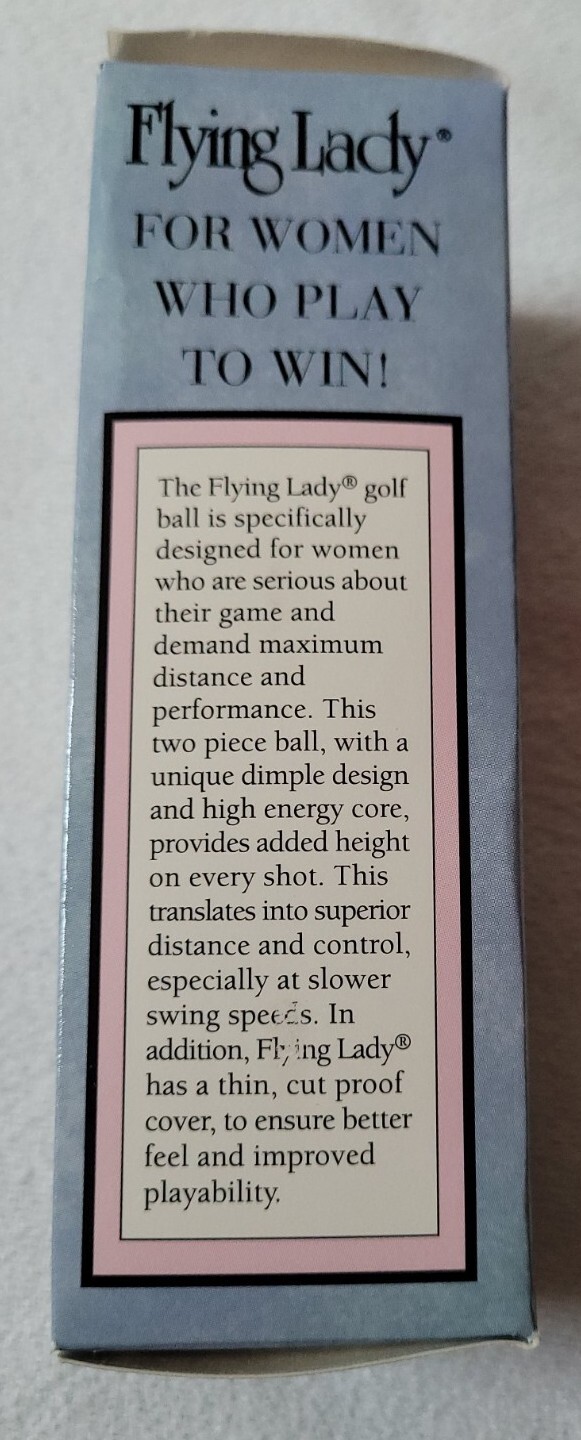 NEW SPALDING Flying Lady 3 Neon Pink Golf Balls Breast Cancer Awaremess October