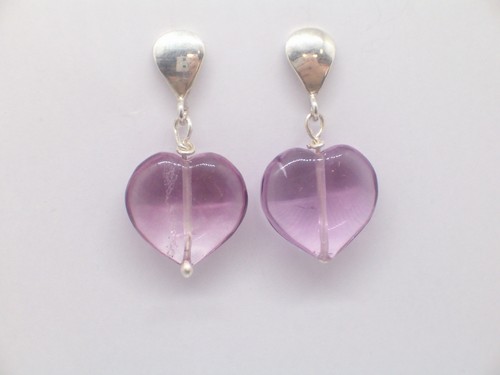 Casemate Plaqué Argent Celtique Cœur Violet Neuf et Emballé
