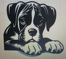 Boxer Dog Decal