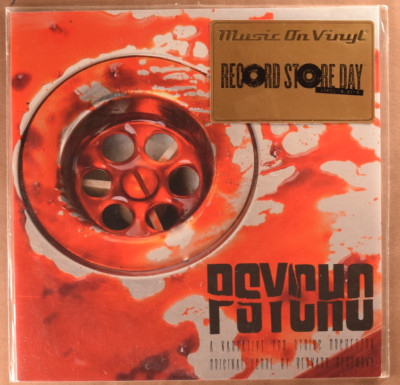 NEW MINT SEALED PSYCHO BERNARD HERRMANN RED VINYL 7'' LE # 114 of 2k RSD 2015