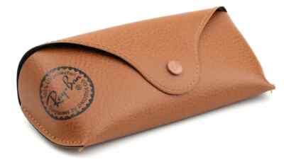 NEW Ray ban Brown Leather Pouch Universal Soft Sunglasses  display picture 3