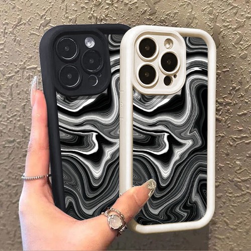 Marble Shockproof Phone Cover For iPhone 16 15 14 13 Pro Max 12 11 XR 7 TPU Case - Picture 3 of 22