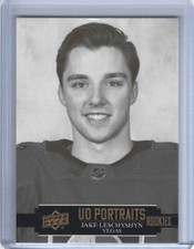 2021-22 Upper Deck Portraits #P-46 Jake Leschyshyn