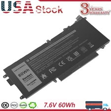 K5XWW Battery for Dell Latitude 12 5289 2-in-1 Latitude 7389 7390 2-in-1 60Wh US