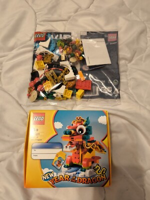 LEGO 40611 Year of the Dragon + VIP New Year Polybag + 6 Minisets RARE NEW & SEALED