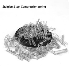 Druckfeder Edelstahl Druck Kleine Feder 0,2mm Draht，5mm - 50mm Länge Druckfedern