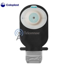 SenSura  Mio Convex 1-Piece EasiClose WIDE Outlet 18991 Black, Filter, Belt Tabs