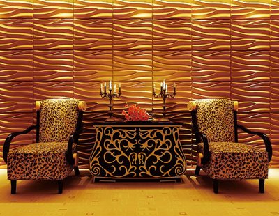 3D Wall Panel (Seawave-D) 1 carton contains 24 panels covering 128 sq/ft (Sale)