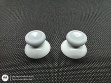 NEW Microsoft Xbox One S 1708 PHANTOM WHITE GRAY Joysticks Thumbsticks Set 3586