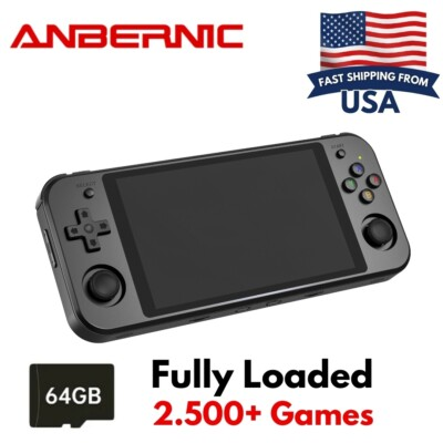 #ad Anbernic RG552 Portable Game Console Player Android Linux Game Player 4000 Games $135.99