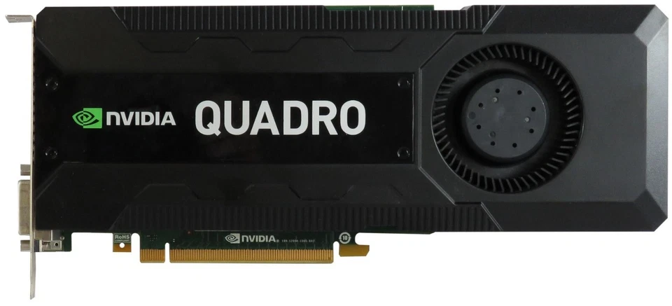 NVIDIA QUADRO K5000 4GB GDDR5 PCI-E 256-Bit 2xDP DVI-I DVI-D - Image 2 of 2