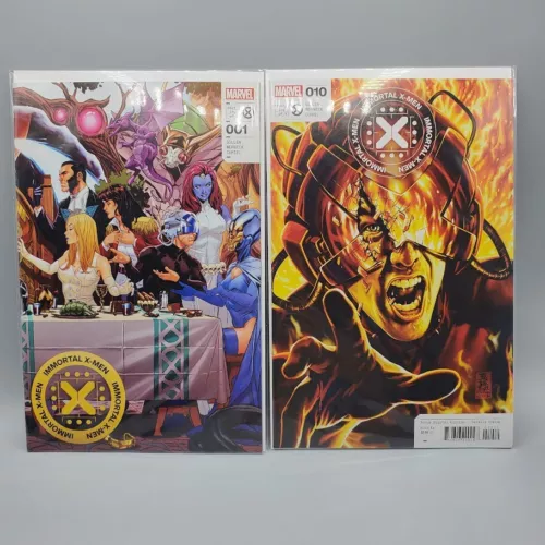 NM - 2pk Immortal X-Men #1 & 10 Mark Brooks, 2022