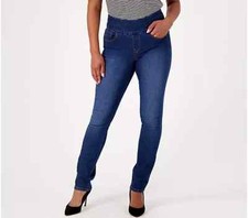Gloria Vanderbilt Amanda Pull-On Jeans- Vermont-Reg 4-NWT-A565129