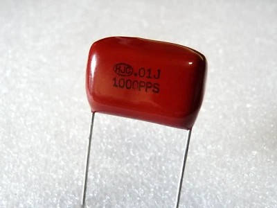 2x Hua Jung HJC PPS Condensateur Polypropylène 10nF 0,01µF 1000V 5%