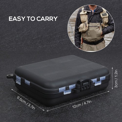 263pcs Fishing Accessories Kit Fishing Tackle Box W/ Tackle Included Slides T4D9 - Picture 7 of 8