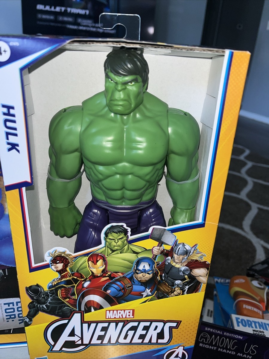 Marvel Avengers Titan Hero Series Blast Gear Deluxe Hulk