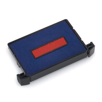 Trodat 6 4750 Inkjet Printer Ink Replacement Cartridge Pack of 3 Blue Red